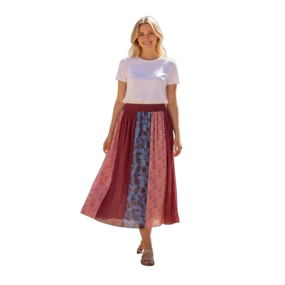 Love & Legend Multicolor A-Line Skirt